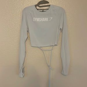 Gymshark Crop Top Studio Blue